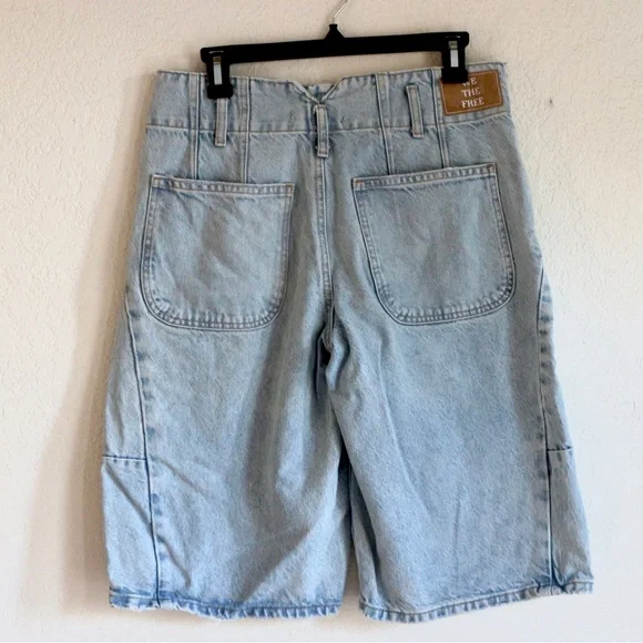 Free People We The Free Extreme Measures Barrel Shorts - Picture 8 of 16